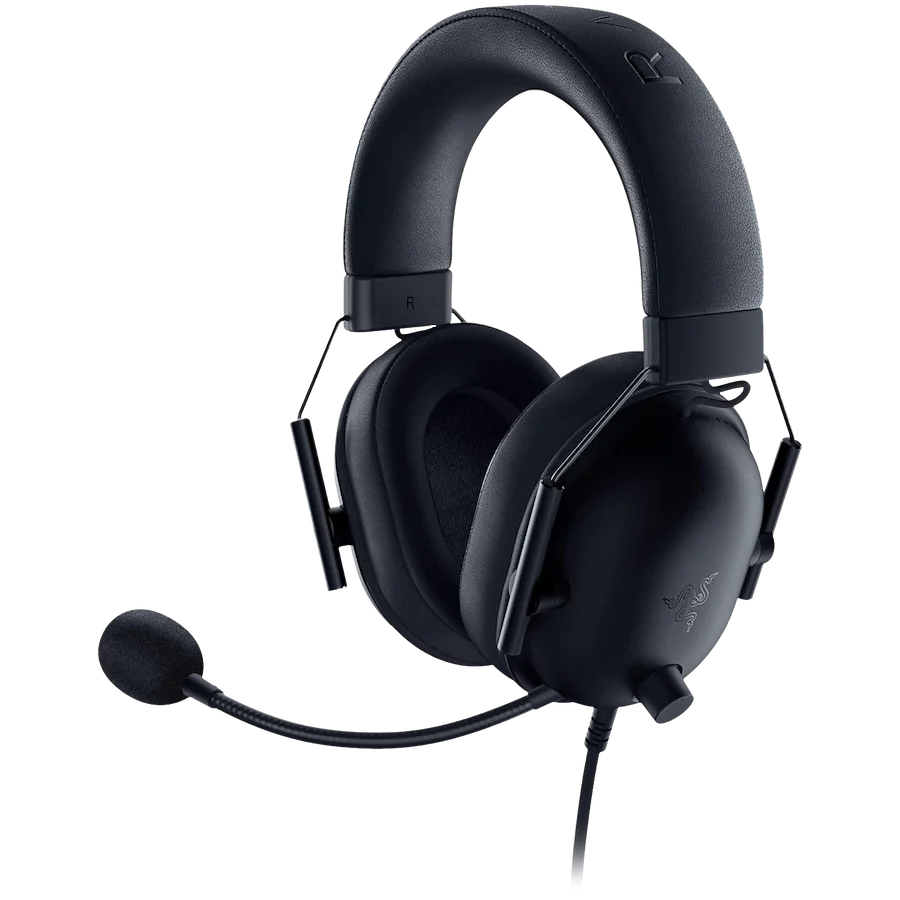 Razer BlackShark V2 X For PlayStation, Wired Console Headset, Black, Tri-Force Drivers 50