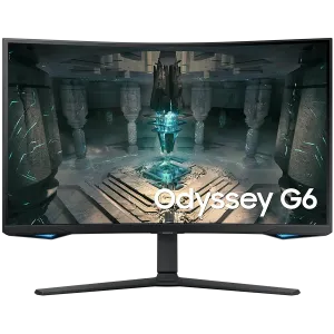 Monitor LED Samsung LS32BG650EUXEN Odyssey G65B, 32'' WQHD Curved 1000R 16:9 (2560x1440) VA 240Hz, 350 cd/2, 2500:1, HDR600, 1ms (GTG), 178/178, FS Premium Pro, G-Sync Compatible, 2xHDMI 2.1, 1xDP 1.4, 1xUSB 3.0, 1xUSB 2.0, RJ-45, WiFi, BT, Speakers 2x5W,