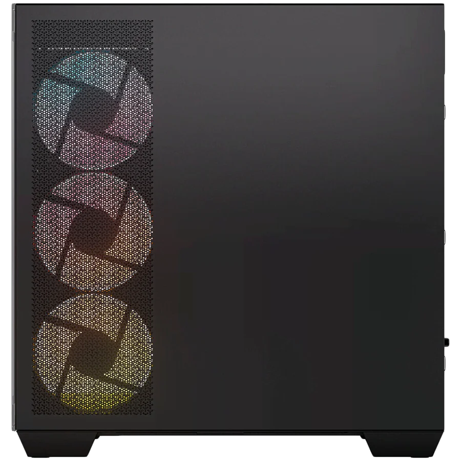 Corsair 2800X RS-R ARGB Panoramic Glass Micro-ATX Case, Black