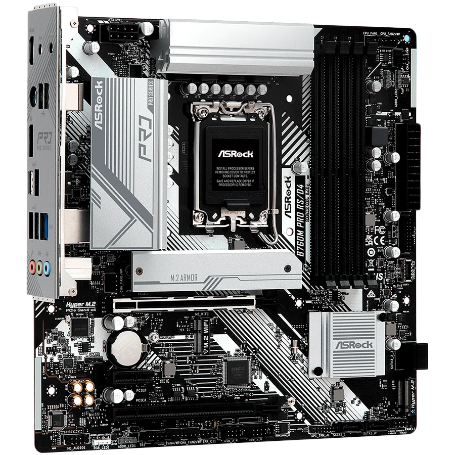 ASROCK B760M Pro RS mATX LGA1700 DDR5