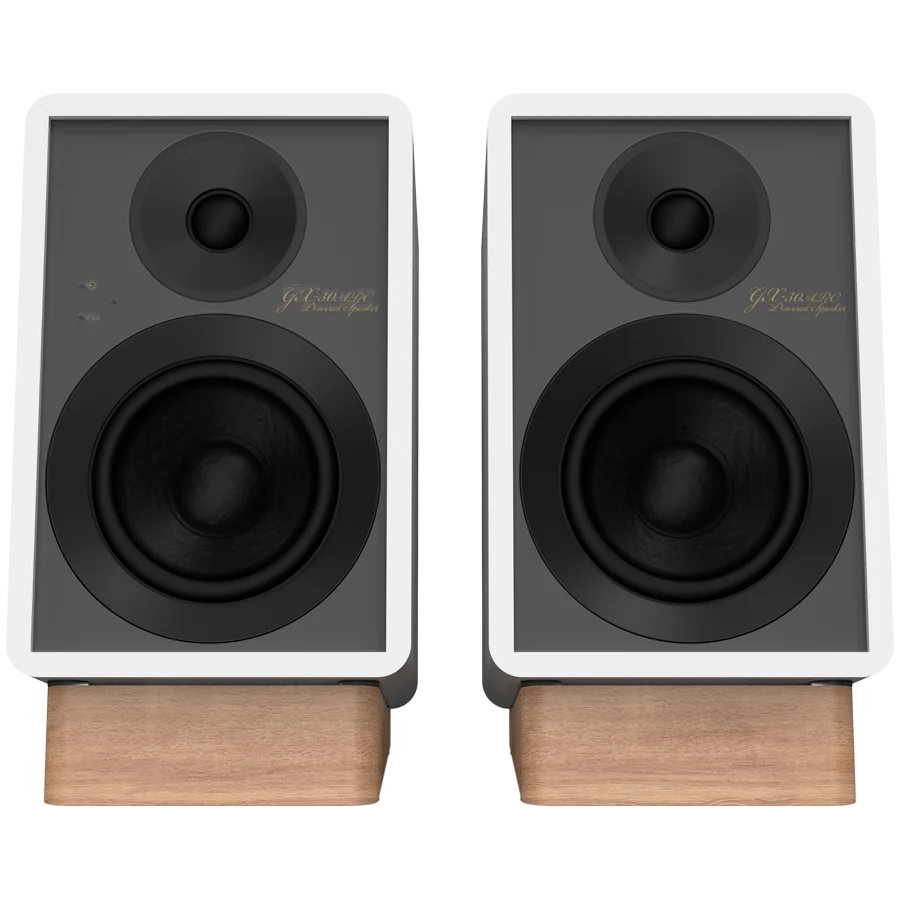 Onkyo Creator Series GX-30ARC Powered Speakers, White, pair