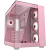COUGAR FV150 RGB PC Case, Mid tower, Pink
