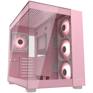 COUGAR FV150 RGB PC Case, Mid tower, Pink