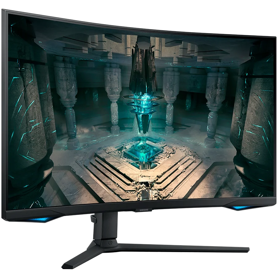 Monitor LED Samsung LS32BG650EUXEN Odyssey G65B, 32'' WQHD Curved 1000R 16:9 (2560x1440) VA 240Hz, 350 cd/2, 2500:1, HDR600, 1ms (GTG), 178/178, FS Premium Pro, G-Sync Compatible, 2xHDMI 2.1, 1xDP 1.4, 1xUSB 3.0, 1xUSB 2.0, RJ-45, WiFi, BT, Speakers 2x5W,