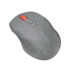 Canyon 6 buttons wireless 2.4Ghz mouse, MX8650A Sensor, DPI up to 1600,Injection case, 3 M life times left and right switches, 2xAAA battery, ABS material. Size: 105x71x40mm, Weight: 59g, Dark grey