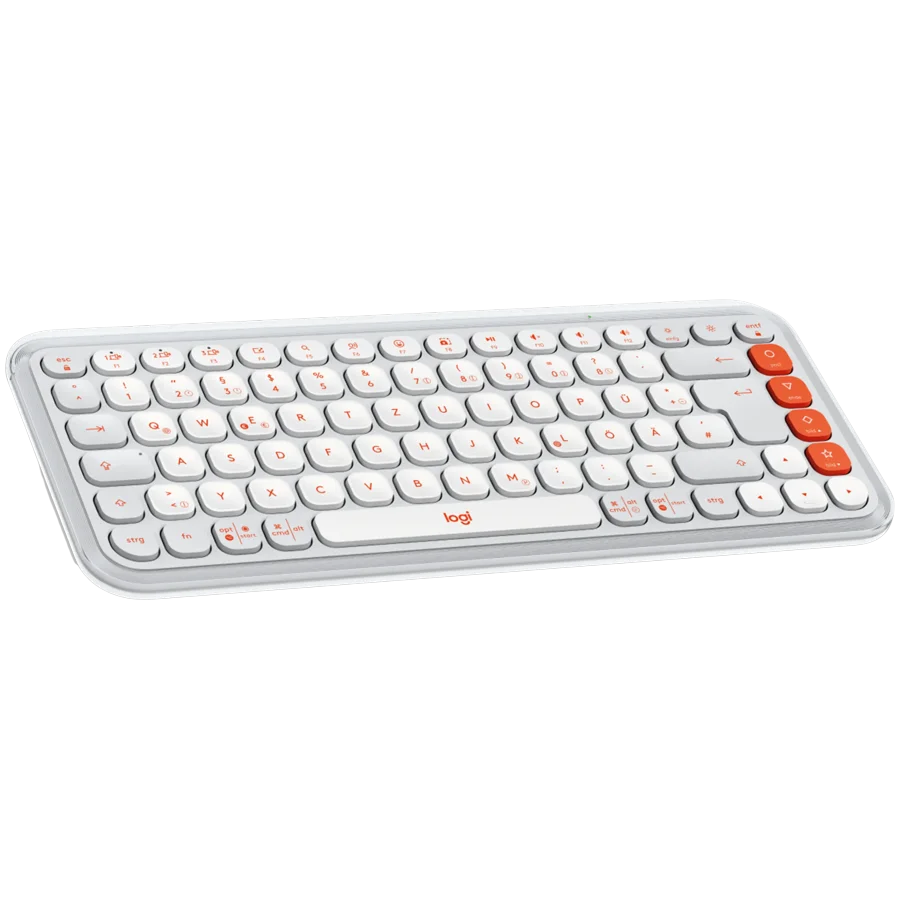 LOGITECH POP ICON COMBO - OFF WHITE - US INT'L - BT - INTNL-973 LOGITECH POP ICON COMBO - OFF WHITE - US INT'L - BT - INTNL-973