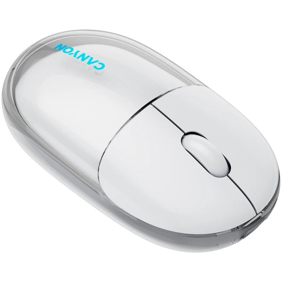 CANYON mouse OnClick 24 BT/ Wireless Transparent/White