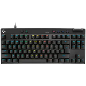 LOGITECH PRO X TKL RAPID Gaming Keyboard  - BLACK - US INT'L - USB - EMEA28i-935 - LINEAR