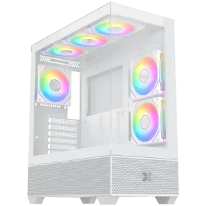 Alphard Arctic (WH,EATX,U3x1&U2x2,Front&Left TG,5PCS G20A Arctic Reverse&1PC G20A Arctic,ARGB Remote Control Box)