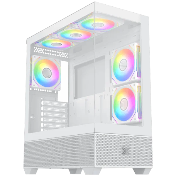 Alphard Arctic (WH,EATX,U3x1&U2x2,Front&Left TG,5PCS G20A Arctic Reverse&1PC G20A Arctic,ARGB Remote Control Box)