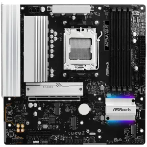 ASROCK MB Desktop A620AM Pro RS, AM5, 4x DDR5, 1x PCIe 4.0 x16, 1x PCIe 3.0 x16, 2x Hyper M.2(PCIe Gen4x4), 1x Ultra m.2, 2x SATA3 6.0 Gb/s, 1x HDMI, 1x DP, 1x Gbit LAN, 5x USB 3.0, 2x USB-C, 6x USB 2.0, Micro ATX