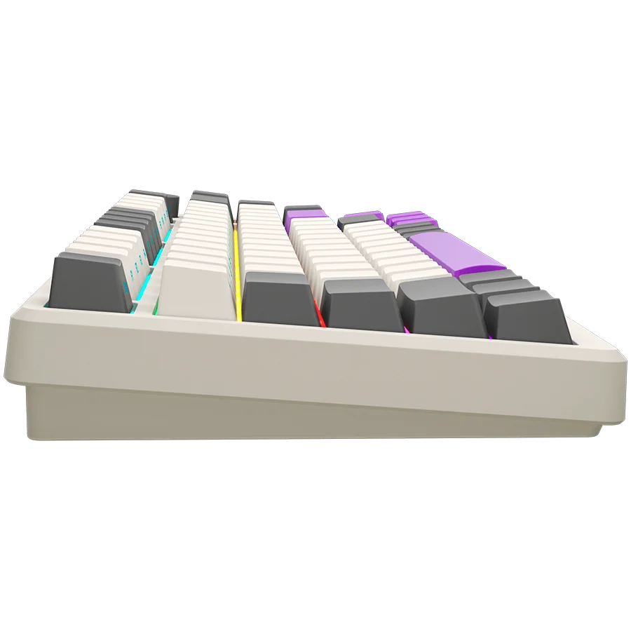 LORGAR KBP7075W, Wireless 75% Mechanical Gaming Keyboard Pro, Beige, EN layout LORGAR KBP7075W, Wireless 75% Mechanical Gaming Keyboard Pro, Beige, EN layout