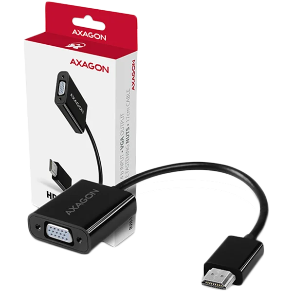 AXAGON RVH-VGN, HDMI -> VGA Reduction / Adapter, FullHD