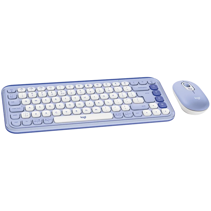 LOGITECH POP ICON COMBO - LILAC - US INT'L - BT  - INTNL-973
