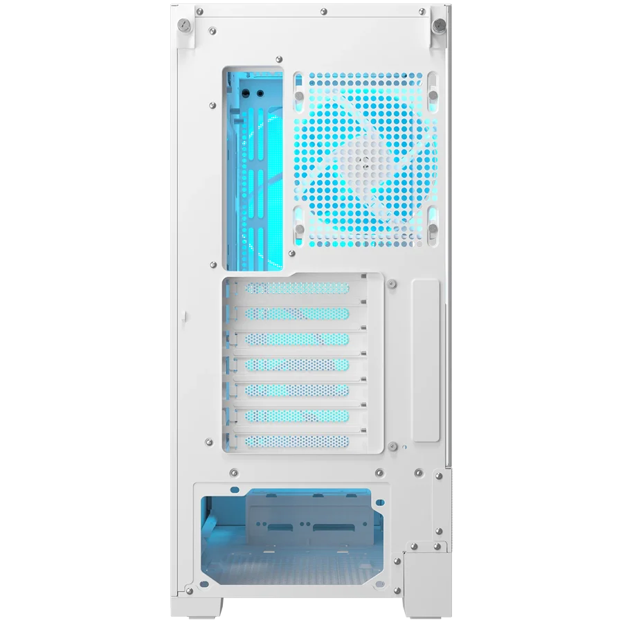 COUGAR AIRFACE 180 PC Case, Mid Tower, White