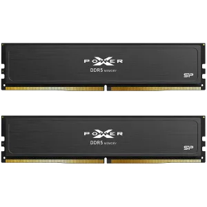 SILICON POWER DDR5-6000,C36,OC-UDIMM,16Gx2,(2Gx8 SR),w/HS-K
