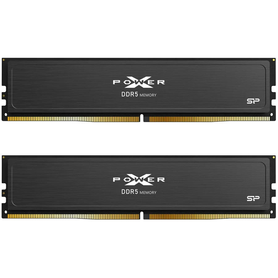 SILICON POWER DDR5-6000,C36,OC-UDIMM,16Gx2,(2Gx8 SR),w/HS-K
