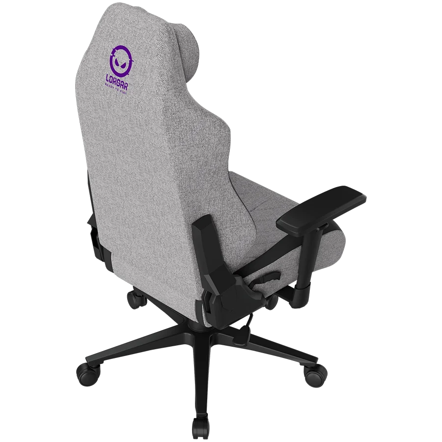 LORGAR CHA41, Ergonomic Gaming Chair Advanced, premium anti-stain fabric, Grey