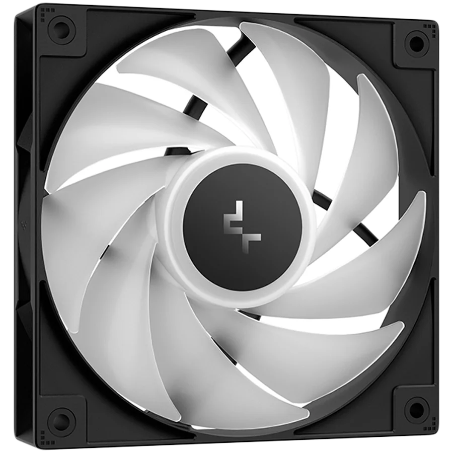 DeepCool AG500 BK ARGB V2, CPU Air Cooler, 1x120mm ARGB PWM Fan, ARGB Top Cover, 6 Heatpipes, LGA 1851/1700/1200/1151/1150/1155, AMD AM5/AM4, 125x95x160 mm(LxWxH), R-AG500-BKAMMN-GJD, 2Y