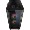 COUGAR DUOFACE RGB PC Case, Mid Tower, Black