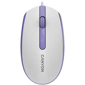 CANYON mouse M-10 Wired White Lavender
