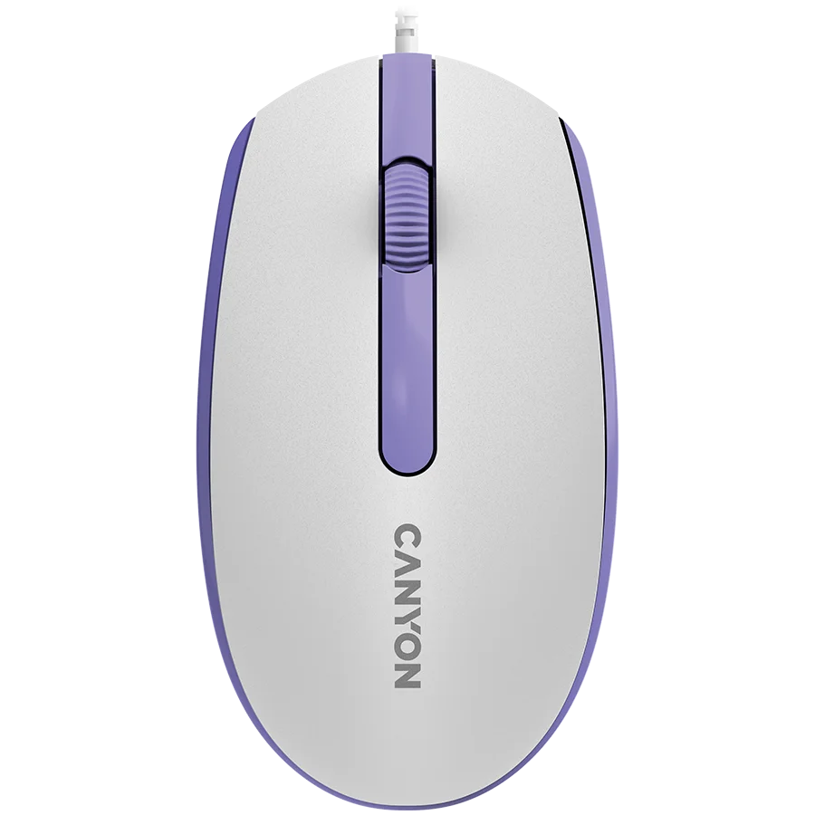CANYON mouse M-10 Wired White Lavender