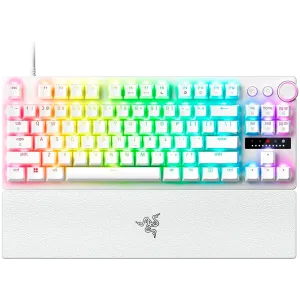 RAZER Huntsman V3 Pro Tenkeyless Gaming Keyboard - White - US Layout