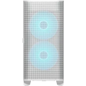 COUGAR AIRFACE FLO RGB PC Case, Mid Tower, White