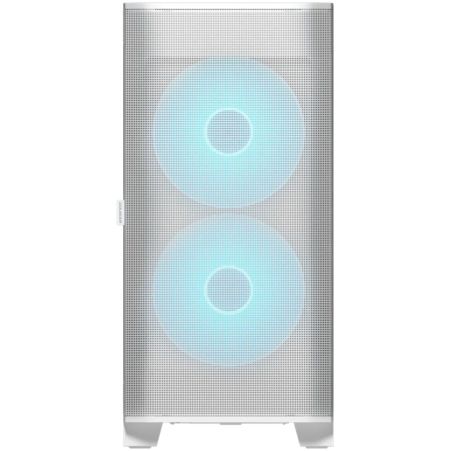 COUGAR AIRFACE FLO RGB PC Case, Mid Tower, White