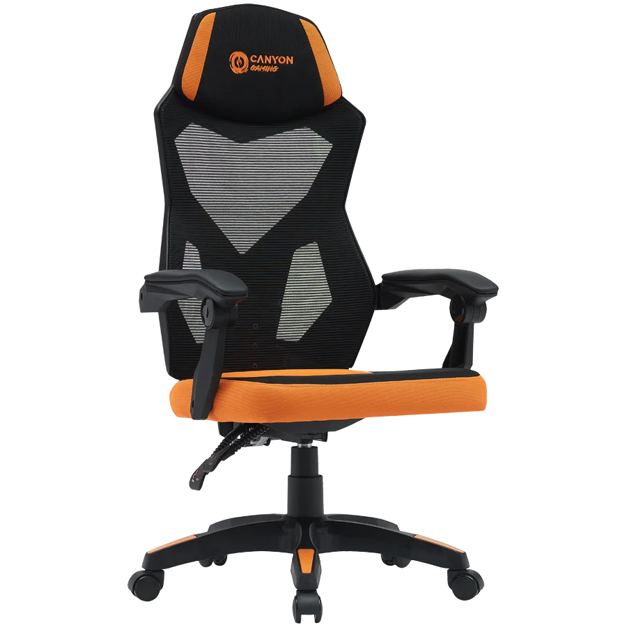 CANYON gaming chair Wave MCH02 Mesh Black Orange