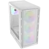 COUGAR AIRFACE PURE RGB PC Case, Mid Tower, White