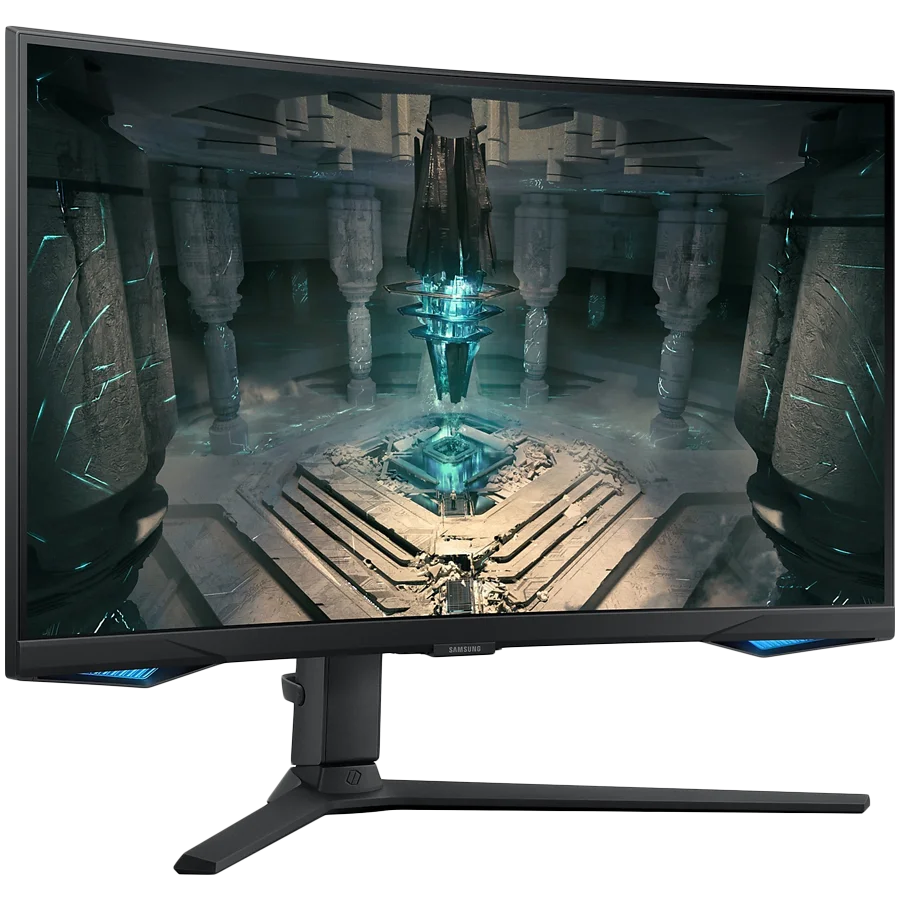 SAMSUNG Monitor 27 cali LS27BG650EUXEN VA 2560x1440 16:9 2xHDMI/1xDP/LAN(RJ45)/2xUSB3.0 1ms(GTG) WiFi/BT speakers curved HAS+PIV 240Hz SMART Gaming