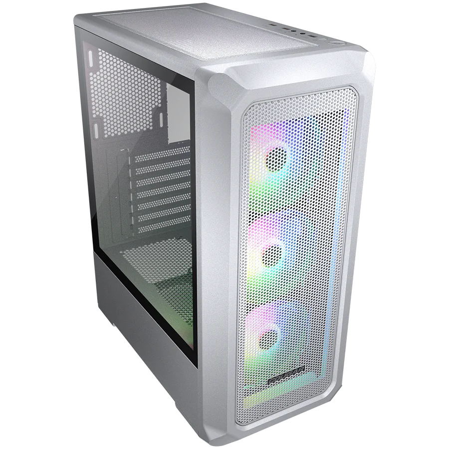 COUGAR Archon 2 Mesh RGB PC Case, Mid Tower, White