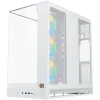 Pano II Arctic EN48425 (WH,U3x2+Type C,Curved TG,6PCS H22A WH Reverse & 2PCS H22A WH,ARGB & PWM Remote Control Box)