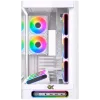 Heaven Air Arctic EN49606 (WH,U3x2+Type C,Curved TG,6PCS J20A PWM WH Reverse & 2PCS J20A PWM WH,ARGB & PWM Remote Control Box)