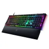 Razer BlackWidow V4 Mechanical Gaming Keyboard, US Layout, Green Switch, Razer Chroma™ RGB, 6 Macro Keys, Lubricated Stabilizers, Media Keys, Magnetic Wrist Rest, Up to 8000 Hz Polling Rate, Detachable Type C Cable