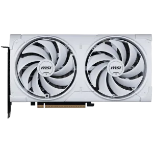 MSI Video Card Nvidia GeForce RTX 5070 12G VENTUS 2X OC WHITE, 12GB GDDR7, 192bit, Effective Memory Clock: 28000MHz, Boost: 2542 MHz, 6144 CUDA Cores, PCIe 5.0, 3x DP 2.1b, HDMI 2.1b, RAY TRACING, Dual Fan, 1x16pin, 650W Recommended PSU, 3Y