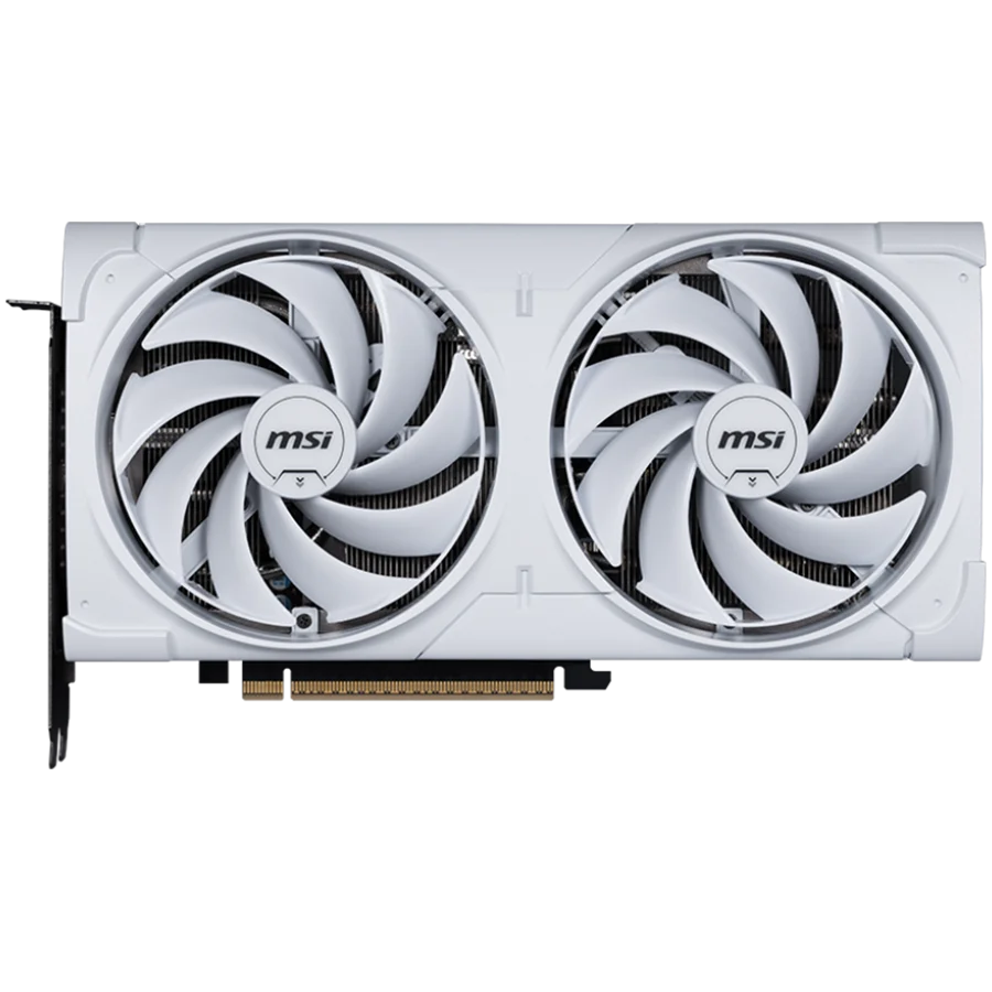 MSI Video Card Nvidia GeForce RTX 5070 12G VENTUS 2X OC WHITE, 12GB GDDR7, 192bit, Effective Memory Clock: 28000MHz, Boost: 2542 MHz, 6144 CUDA Cores, PCIe 5.0, 3x DP 2.1b, HDMI 2.1b, RAY TRACING, Dual Fan, 1x16pin, 650W Recommended PSU, 3Y
