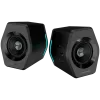 Edifier G2000 2.0 Audio System, BT V5.1, USB, AUX, 2.75-inch Drivers, RGB Lighting, 16W (RMS), Black
