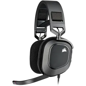 CORSAIR HS80 RGB USB Headset, Carbon - EU