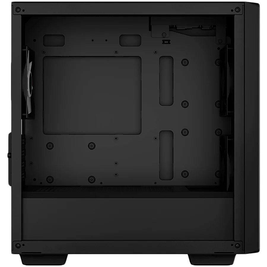 DeepCool CC360 ARGB, Mid Tower, Mini-ITX/Micro-ATX, 1xUSB3.0, 1xUSB2.0, 1xAudio, 3x120mm Pre-Installed ARGB Fans, Tempered Glass, Mesh Panel, Black, R-CC360-BKAPM3-G-1