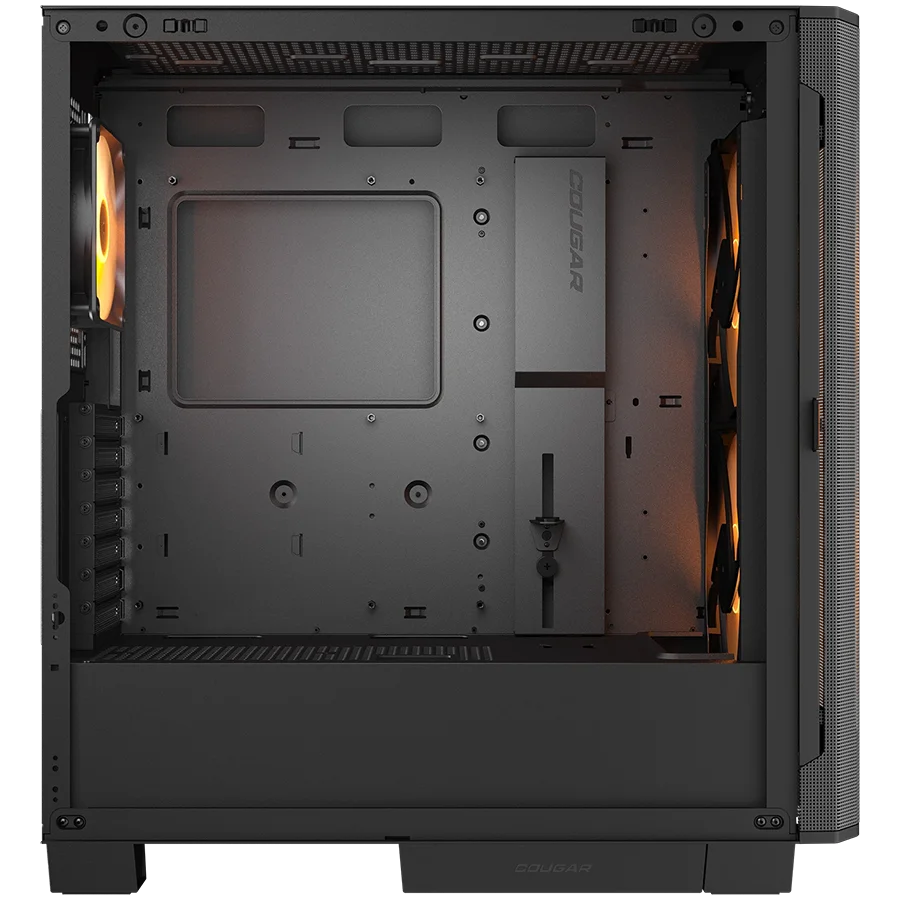 COUGAR AIRFACE FLO RGB PC Case, Mid Tower, Black