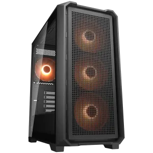 COUGAR MX600 Mini V2 PRO PC Case, Mini Tower, Black