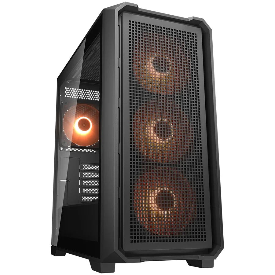 COUGAR MX600 Mini V2 PRO PC Case, Mini Tower, Black