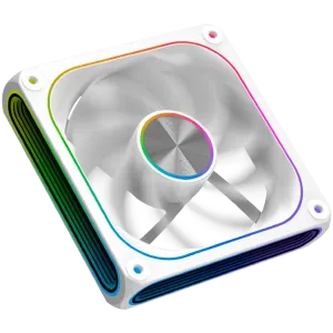 Infinity J22A Arctic Reverse EN49842 (WH, 3PCS J22A PWM Fans, ARGB & PWM Remote Control Box, A Logo Color Box)