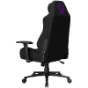 LORGAR CHA41, Ergonomic Gaming Chair Advanced, premium anti-stain fabric, Black/purple