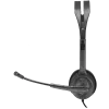 LOGITECH H111 Corded Stereo Headset - BLACK - 3.5 MM