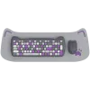 CANYON HSET-W6 EN Keyboard+Mouse Kitty Edition AAA+АА Wireless Violet