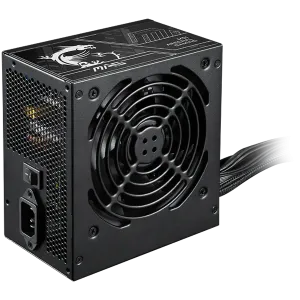 MSI MAG A650BN PCIE5 II, 650W, 80 Plus Bronze, 120mm Low Noise Fan, Protections: OVP/OCP/SCP/OPP/UVP, Dimensions: 150mmx140mmx86mm, 5Y Warranty