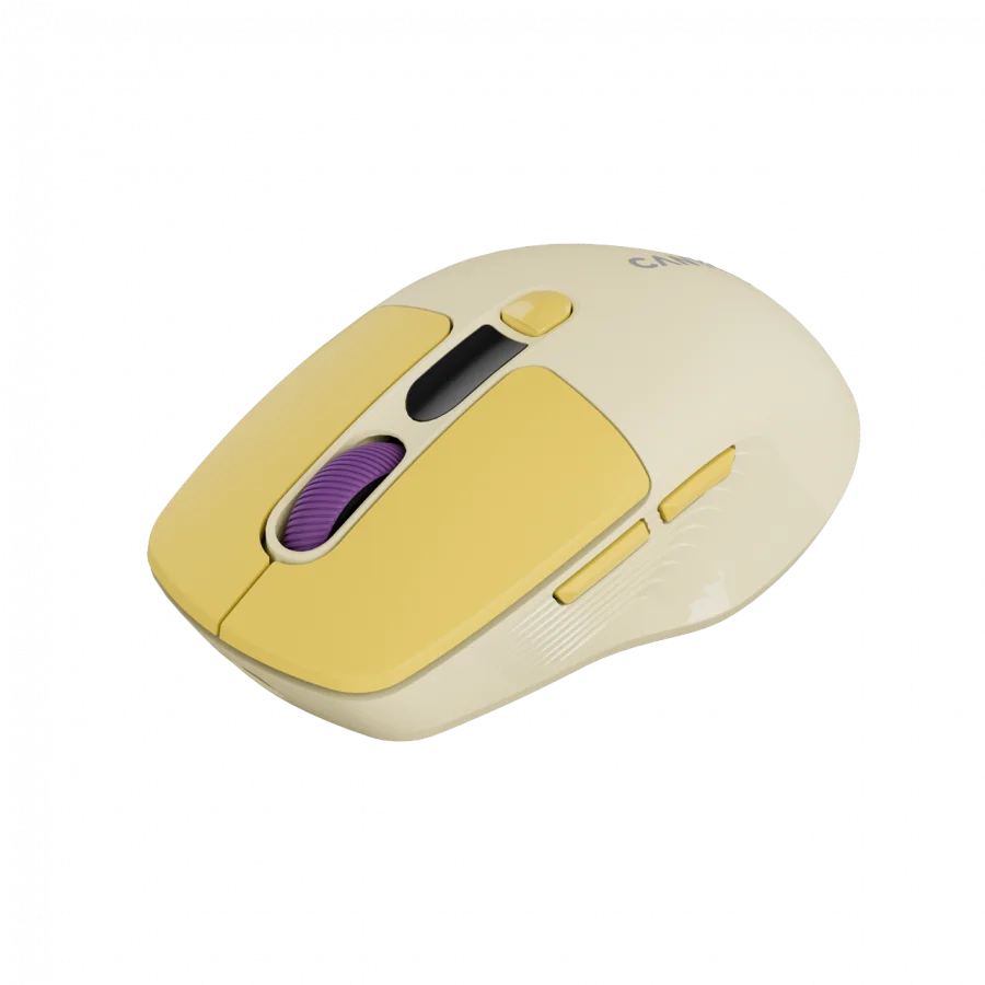 CANYON mouse MW-26 LCD Silent Dual Mode Wireless Yellow